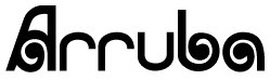 Arruba, a cool
font ^_^!