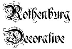 Rothenburg, a very elegant font, great for neptune or
just any SM pagez!